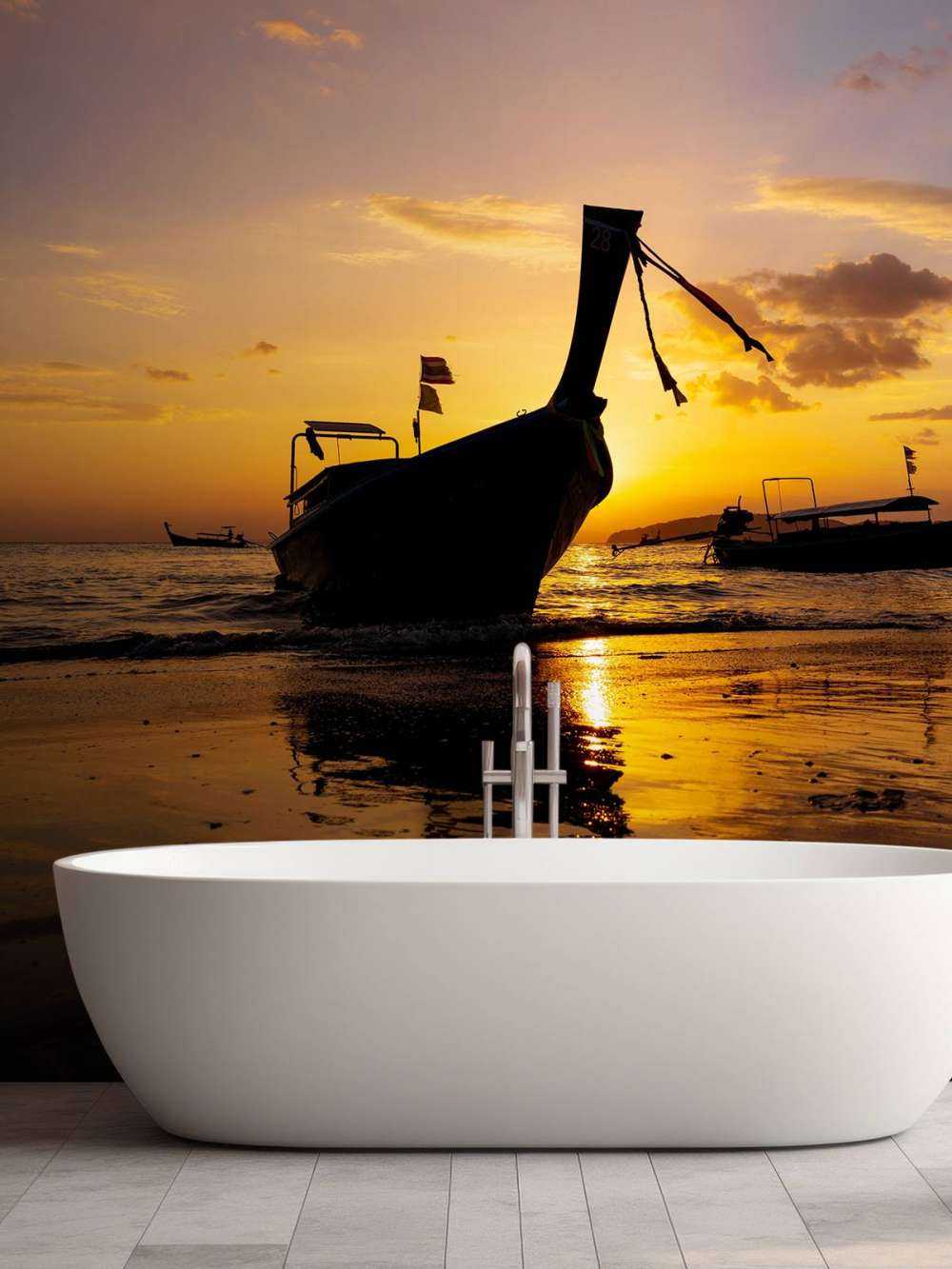 Traditionele langstaartboot