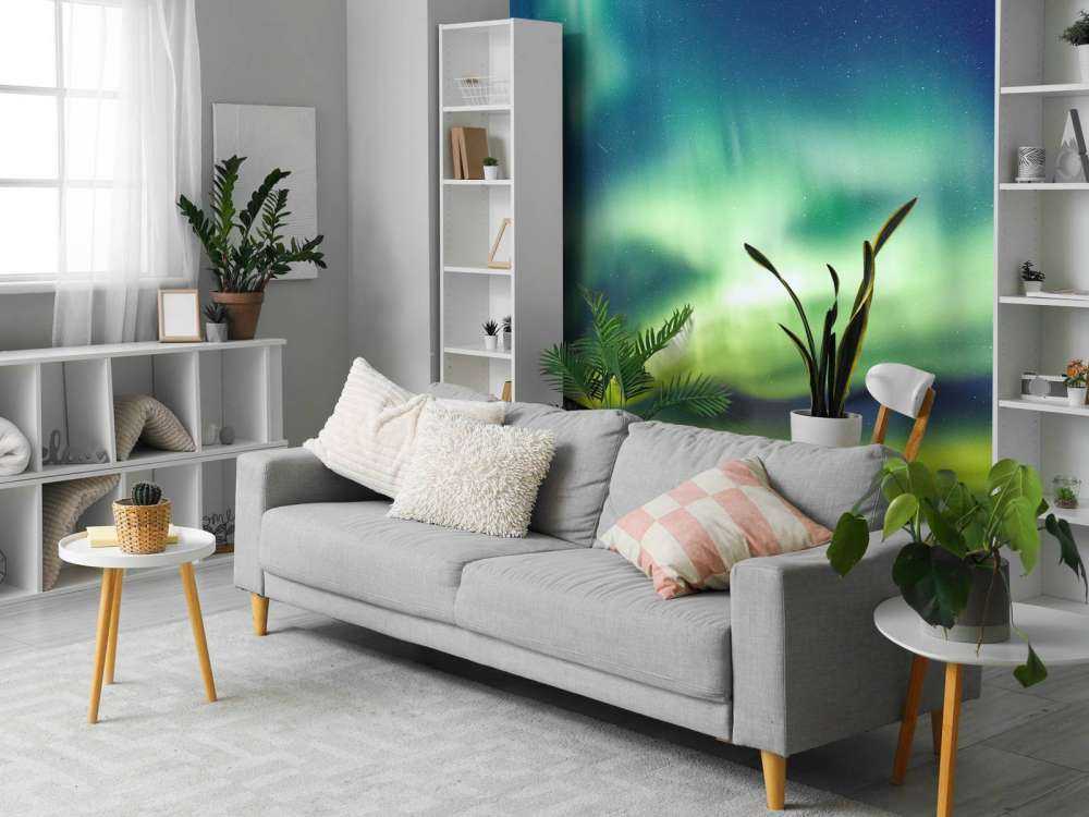 Kleurrijk Noorderlicht in Noorwegen