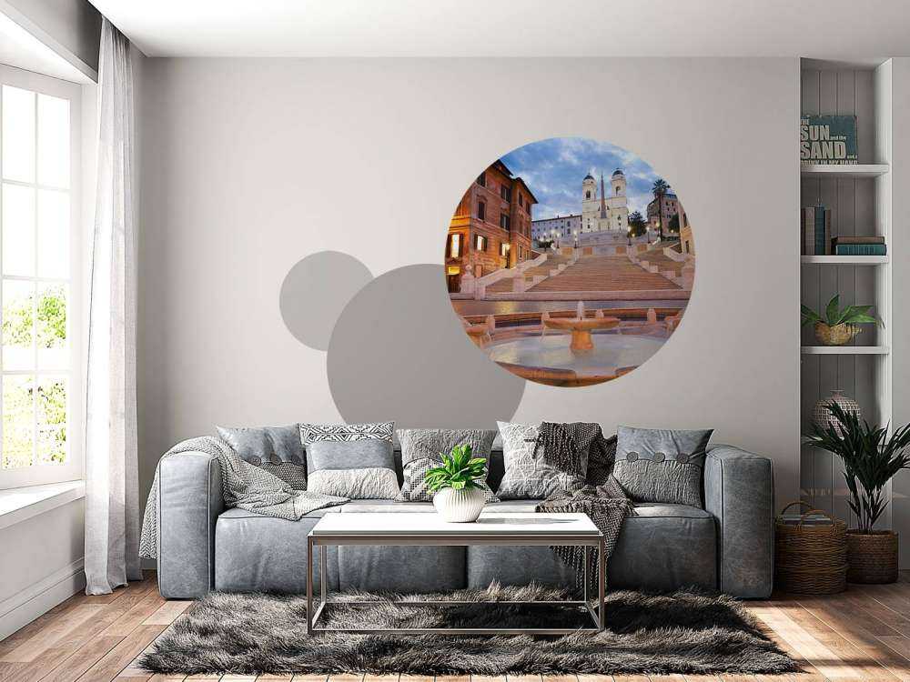 De Spaanse trappen in Rome