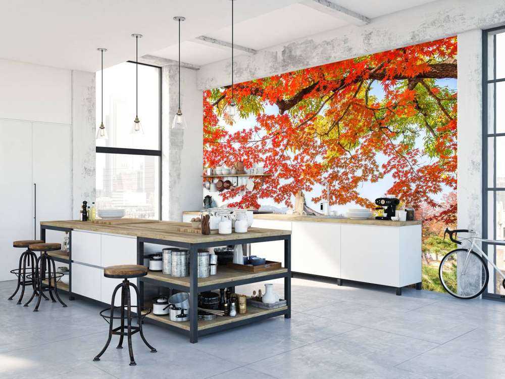 Gyeongbukgung Palace in de herfst