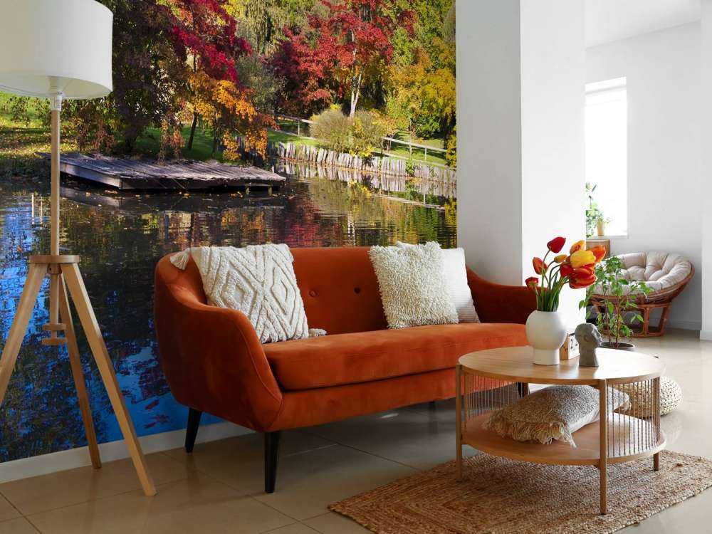 Bomen achter het Water