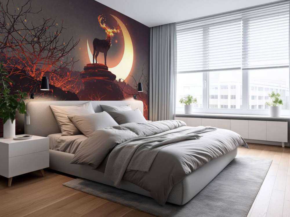 Hert in vuur en vlam