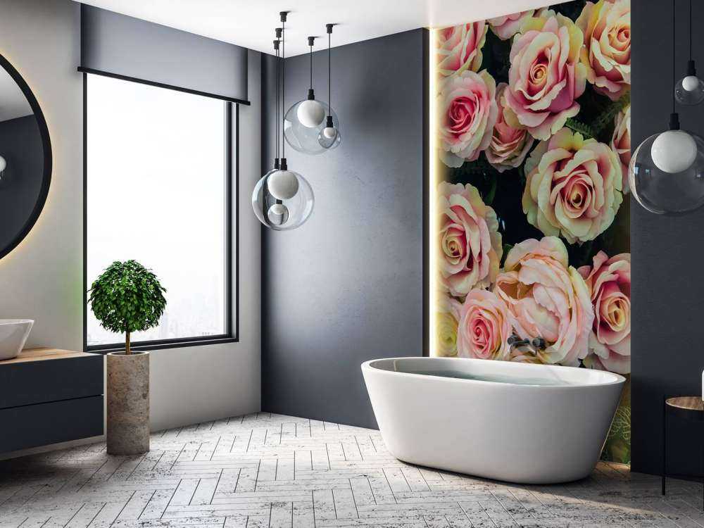 Lichtkleurige rozen boeket