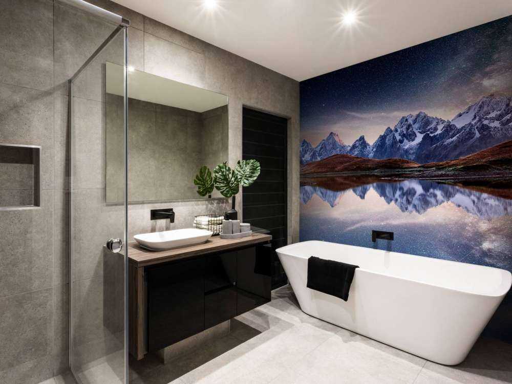 Een reflecterende sterrenhemel