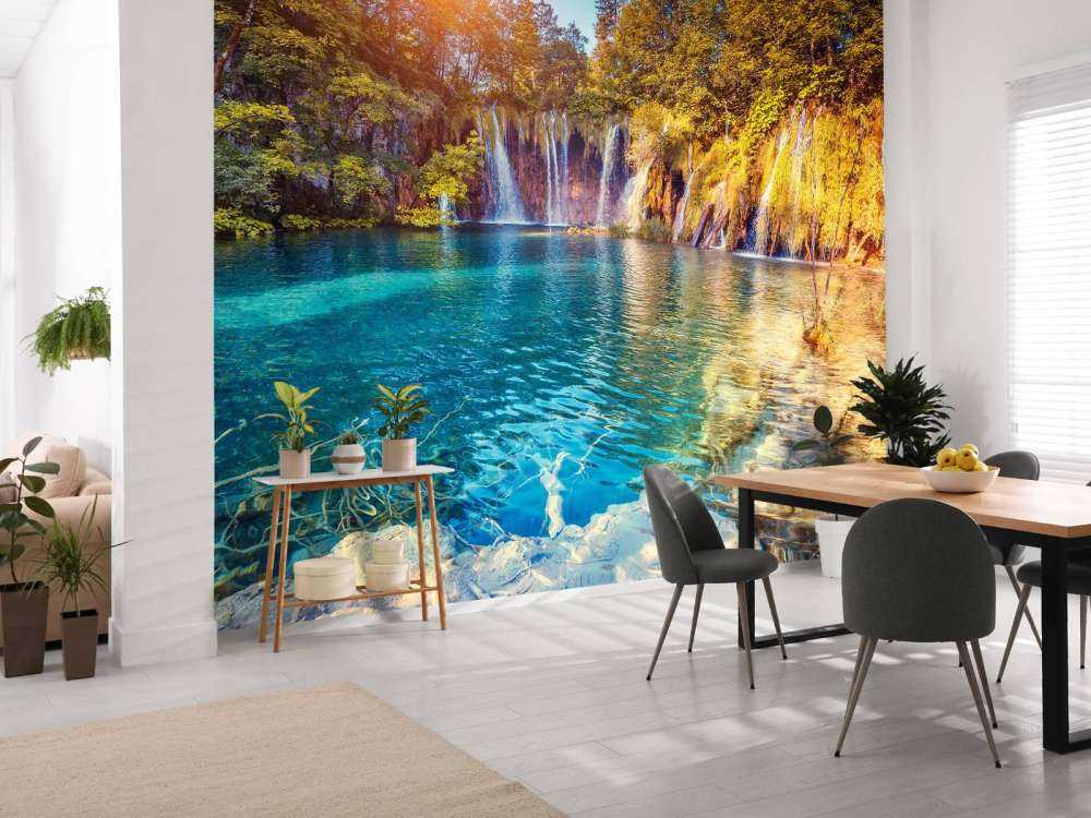 Watervallen in de jungle