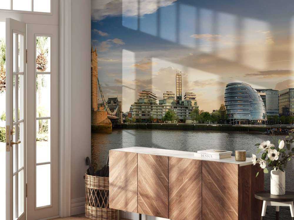 Skyline London met Tower Bridge