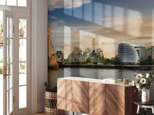 Skyline London met Tower Bridge