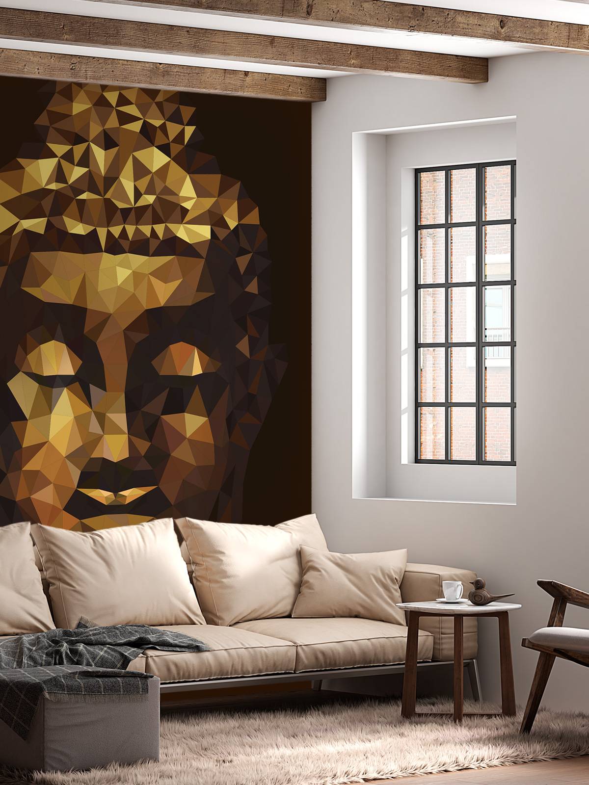 Abstracte Buddha