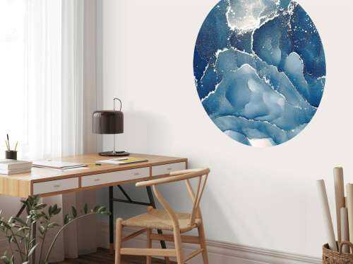Blauw marmer