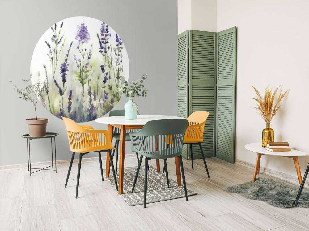 Lavender Glade Seamless Muted Lilac