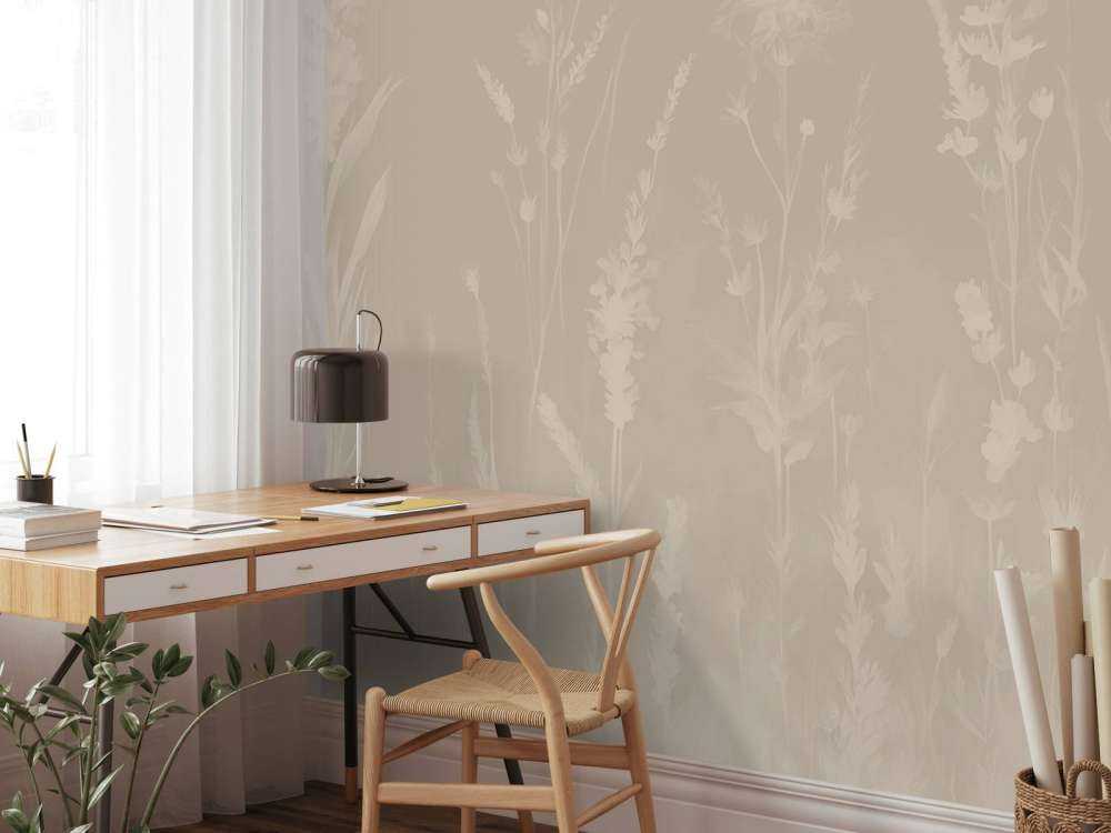 Lavender Glade Seamless Taupe