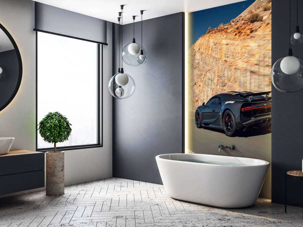 Bugatti Chiron Pur Sport in actie