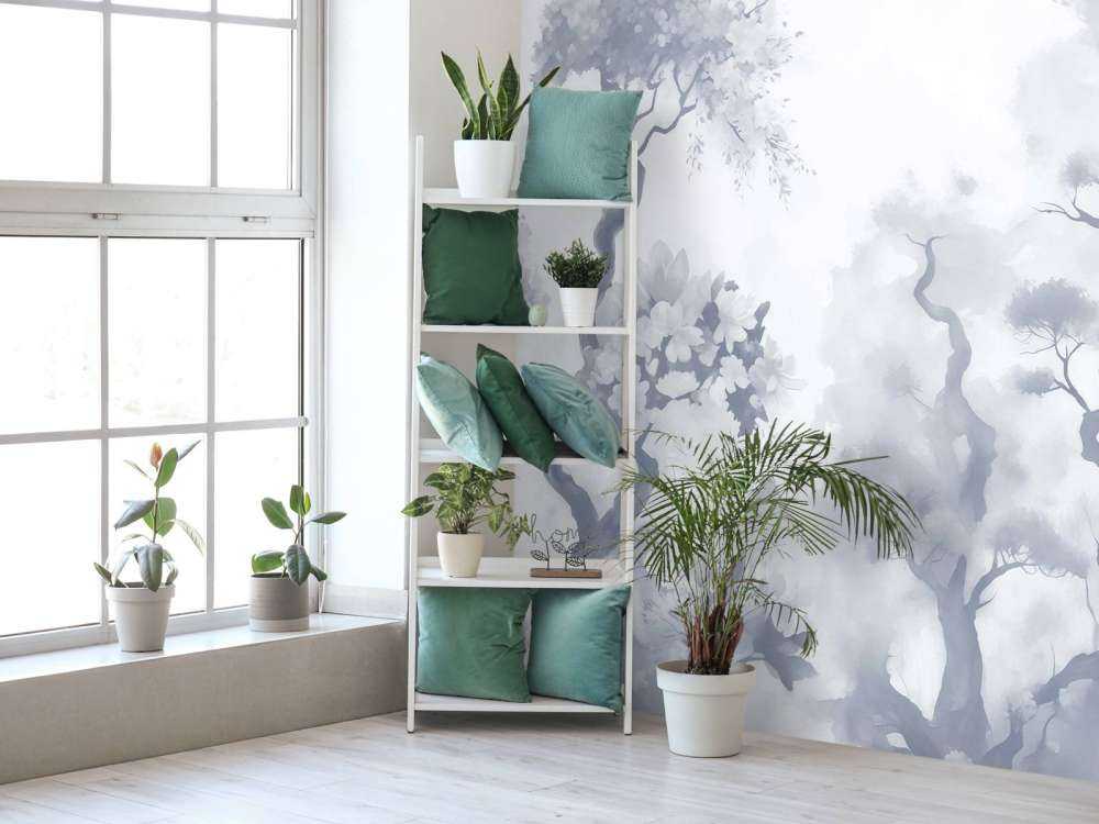 Blooming trees Brown