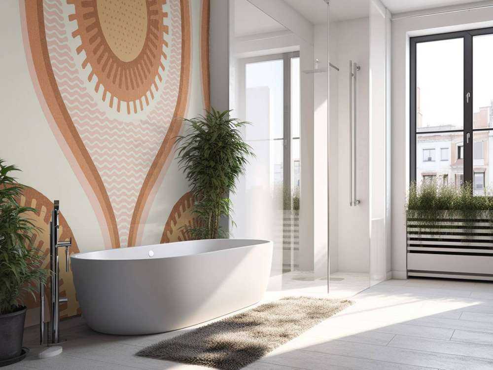 Zonnewerveling in retro pastel