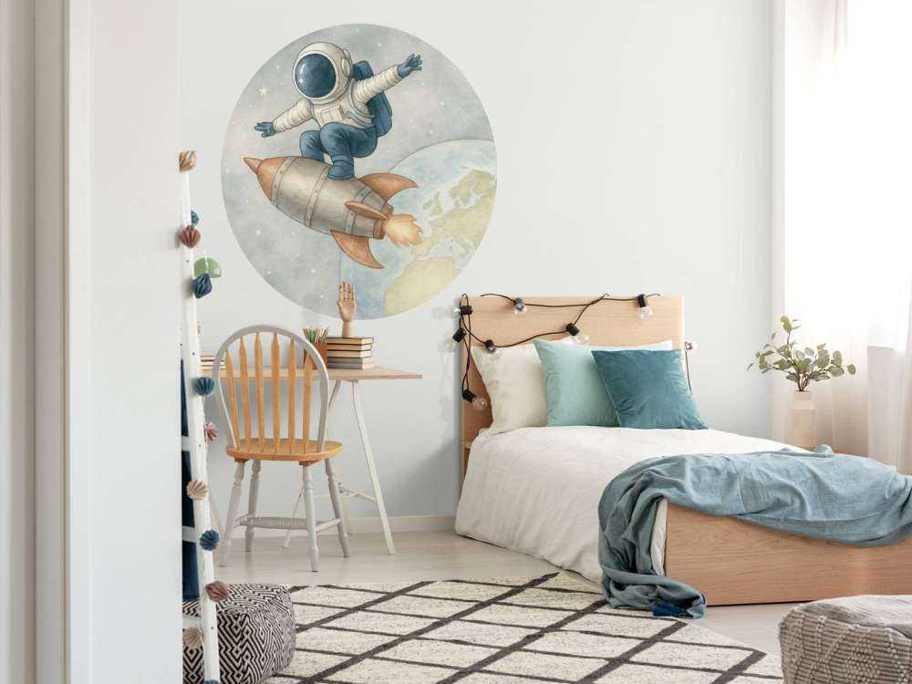 Ruimteavontuur boven de aarde