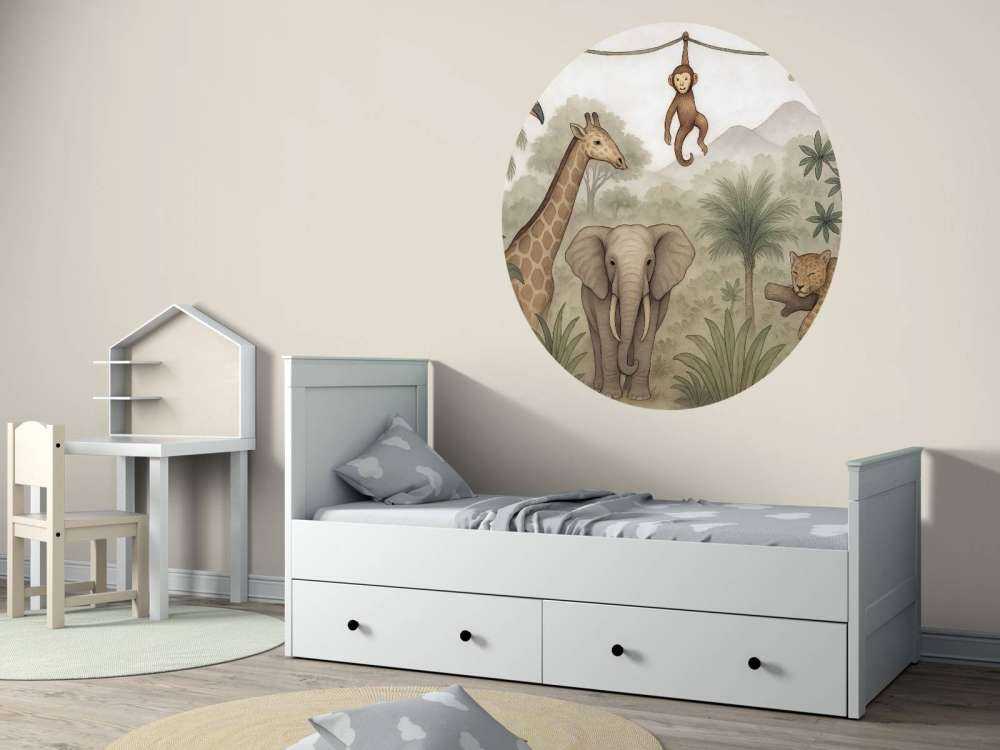 Junglevriendjes in kleur