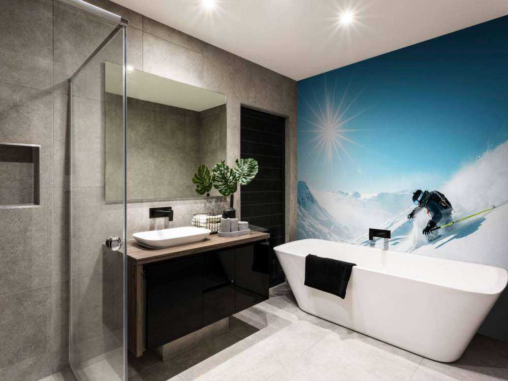 Poedersneeuw onder ijzige winterzon