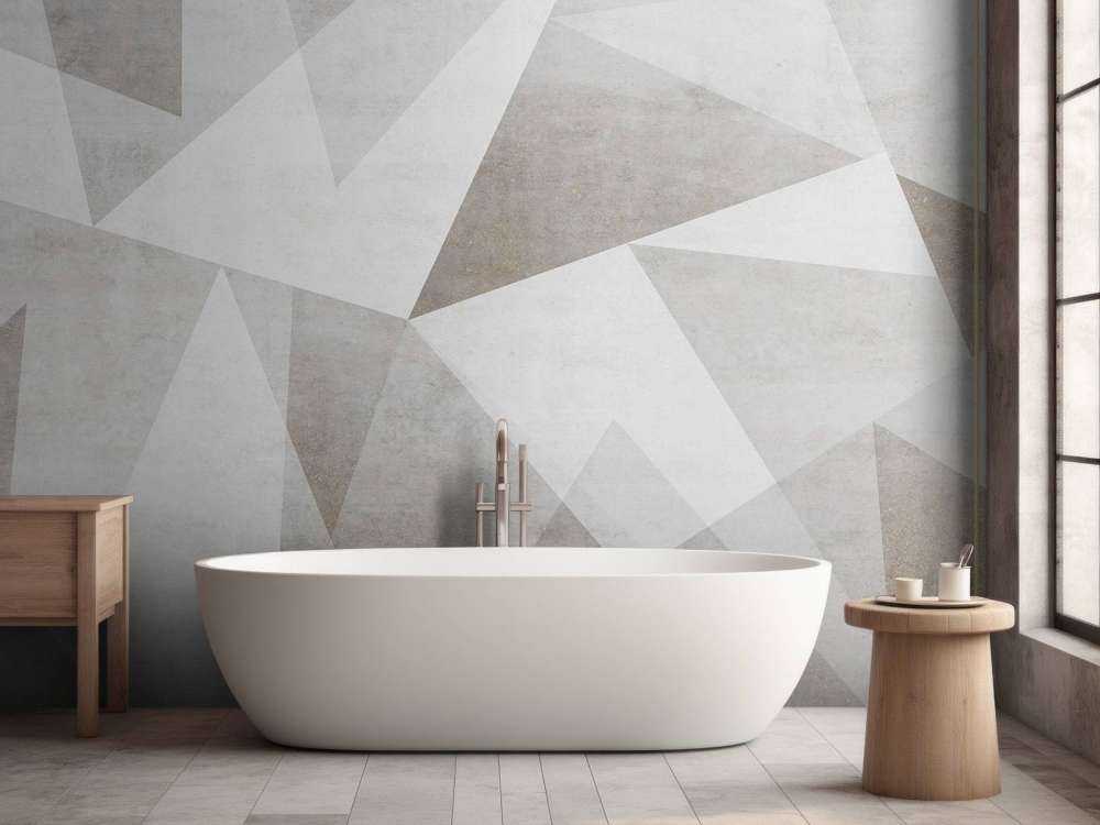 Betonlook geometrisch lichtspel