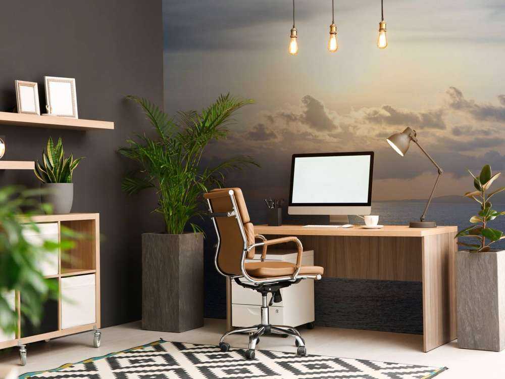 Beautiful sunset sky