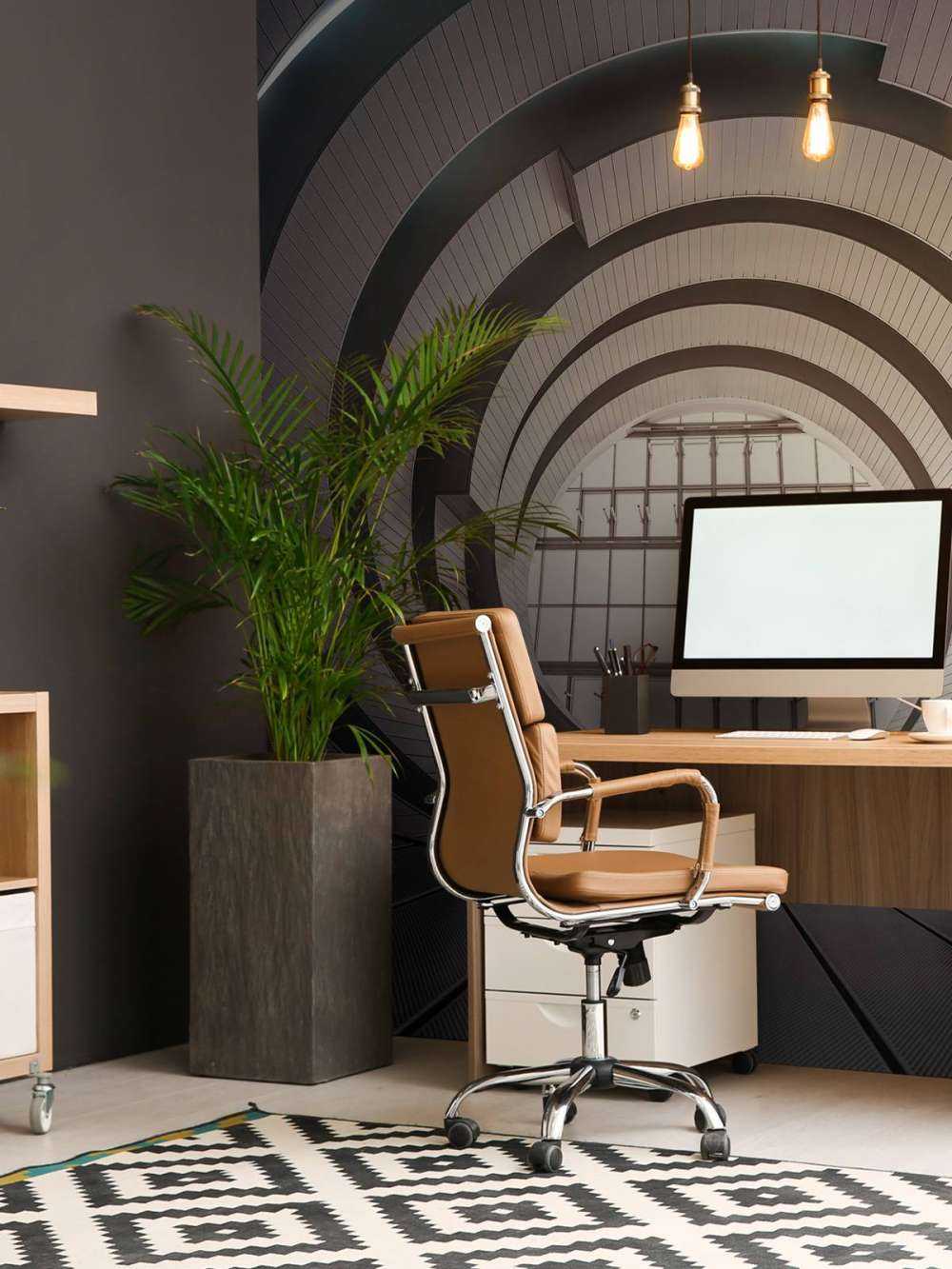 Concentric harmony in beige