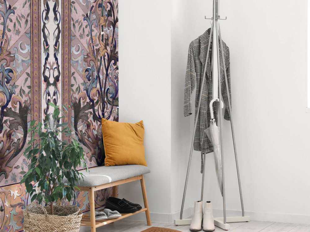 Pastel ornamenten in art nouveau
