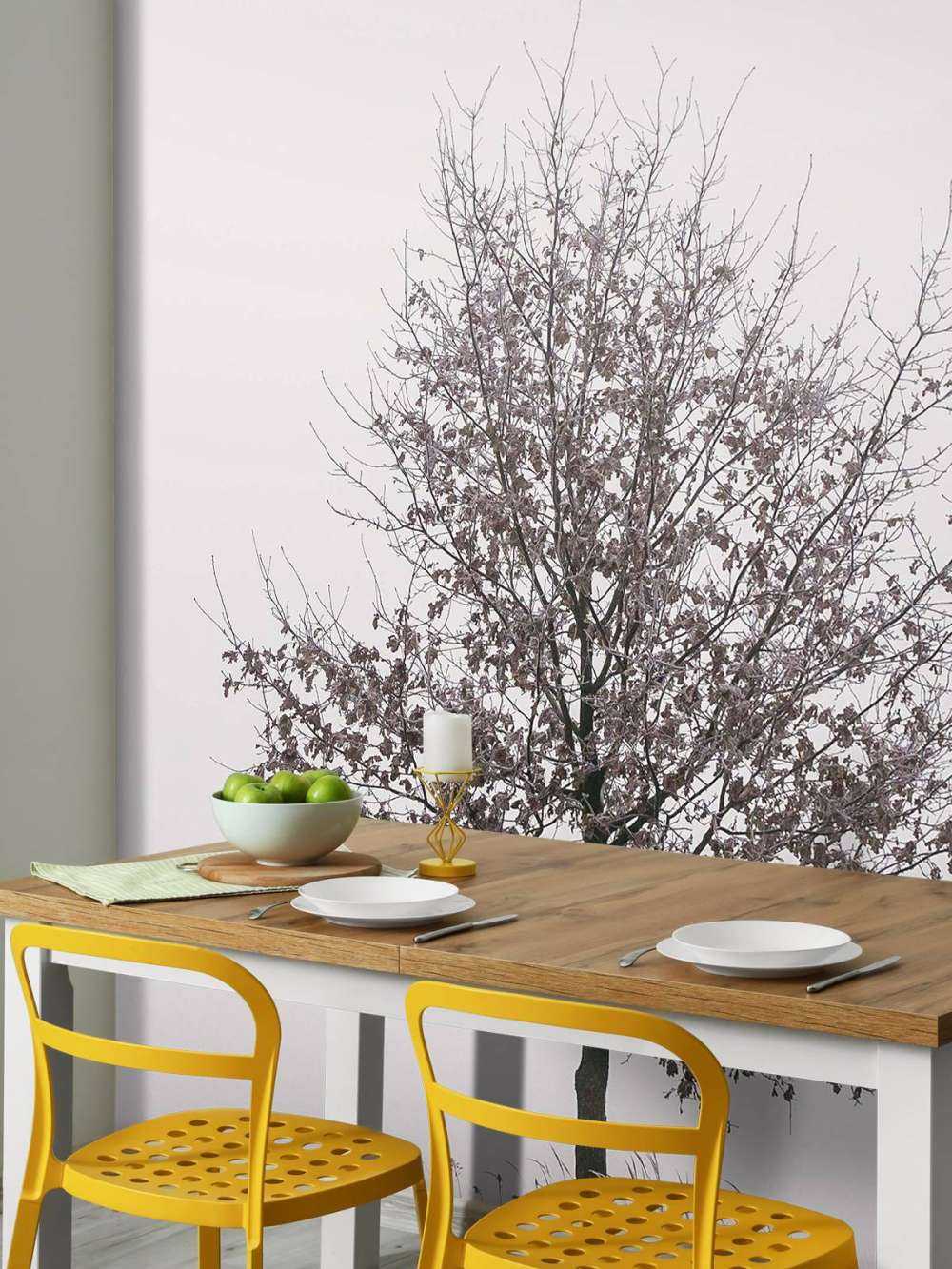 Minimalistisch Winterlandschap