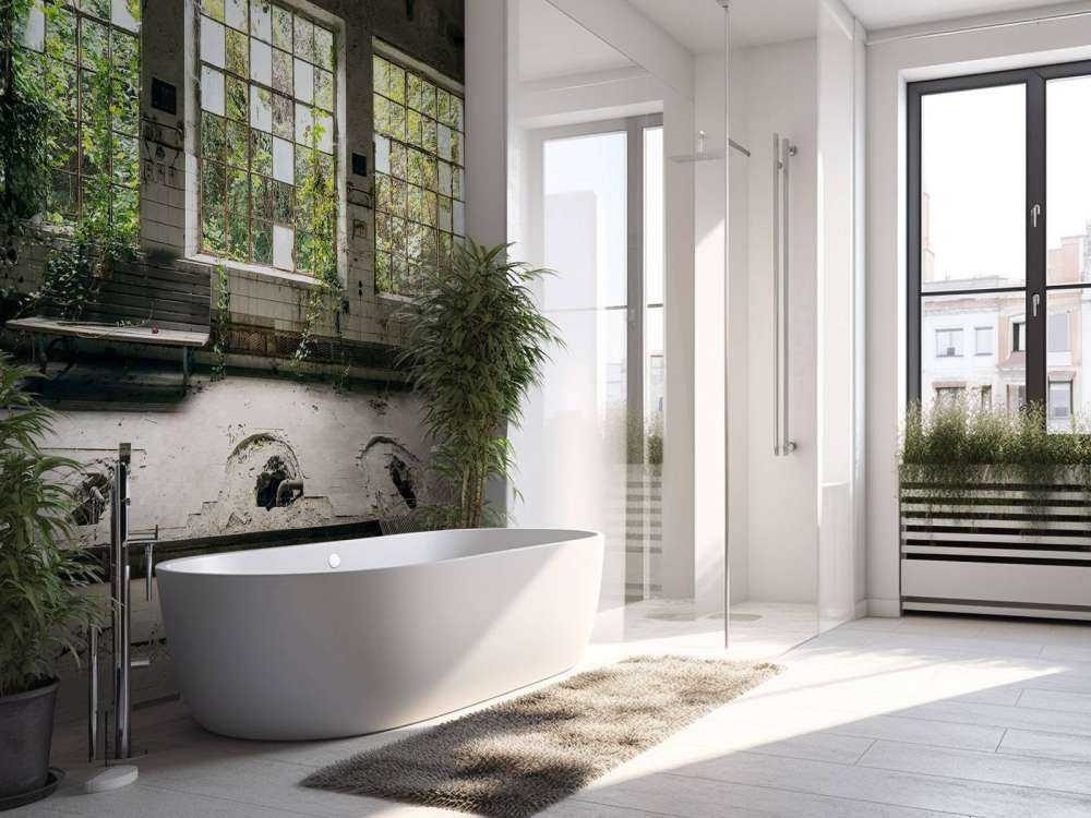 Verlaten Badhuis in de Natuur