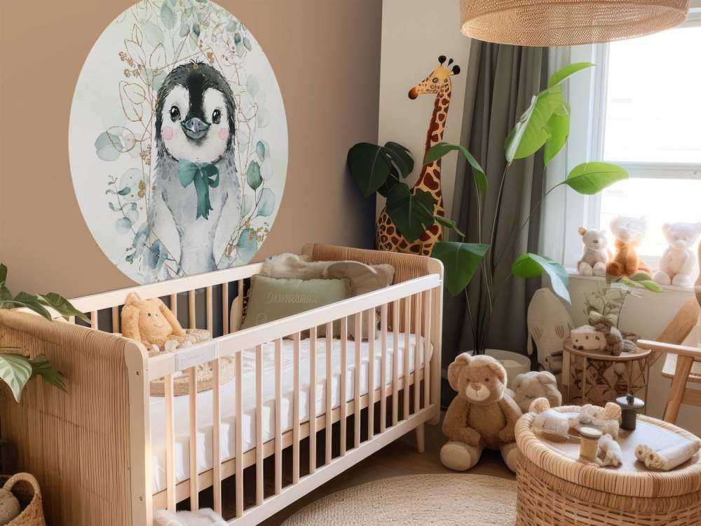 Dwergpinguïn en groene boog