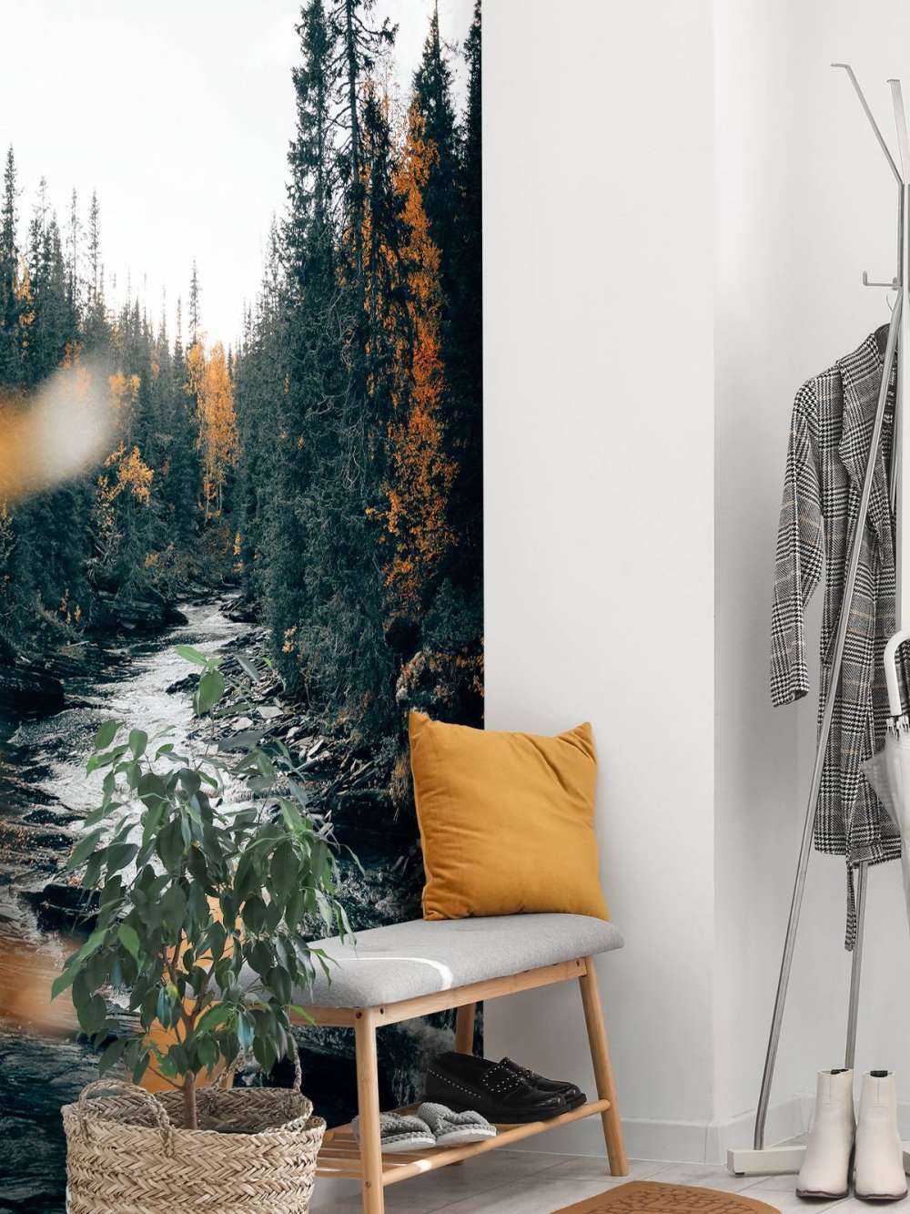 Betoverend herfstbos