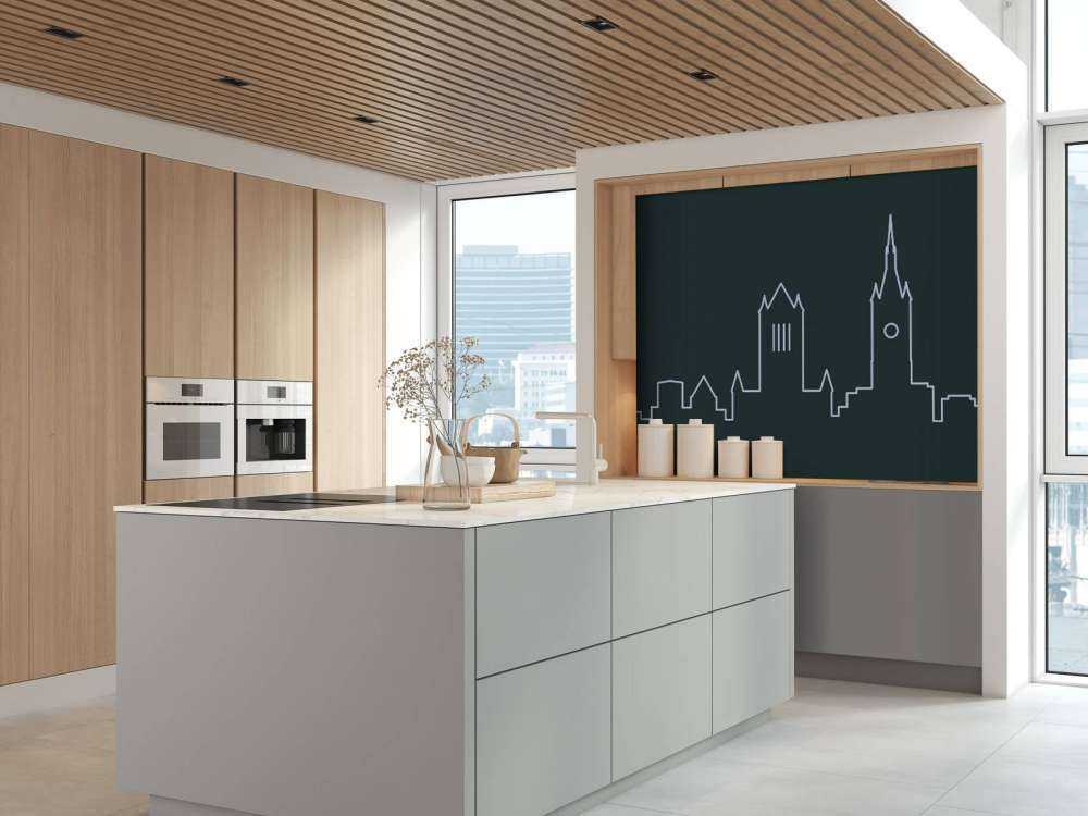 Eenvoudige skyline Gent