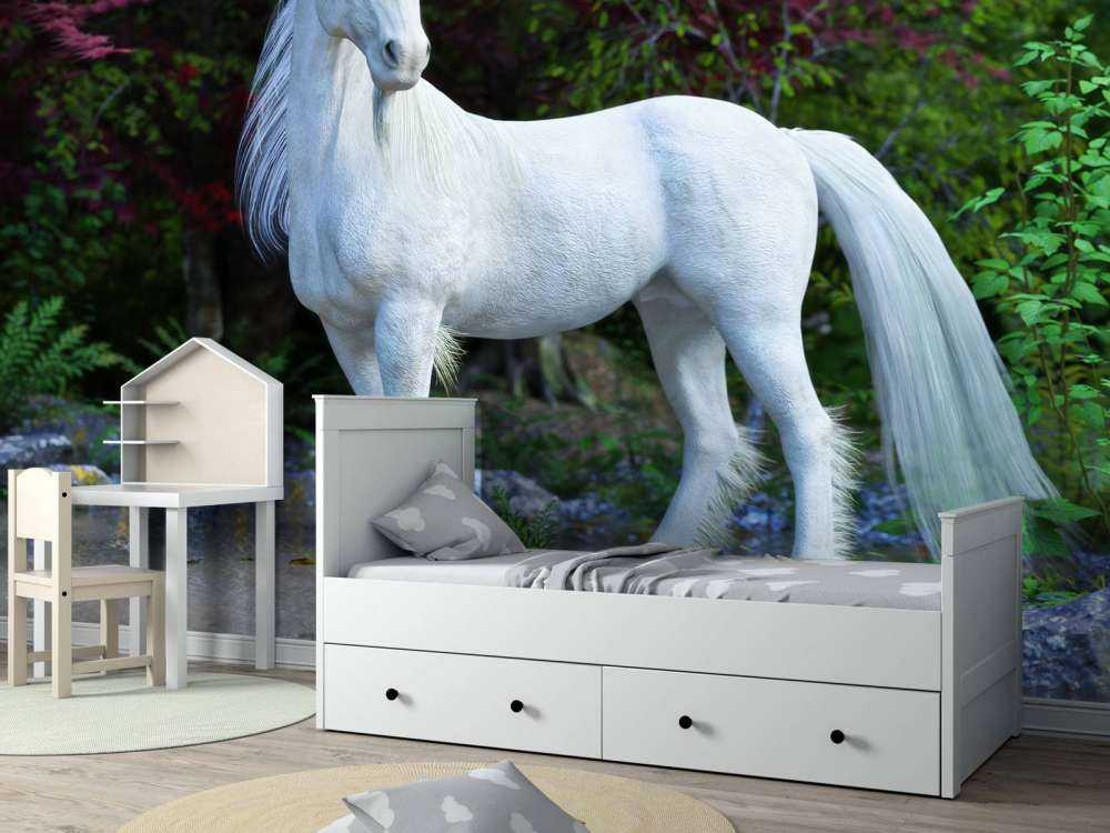 Unicorn in de rivier