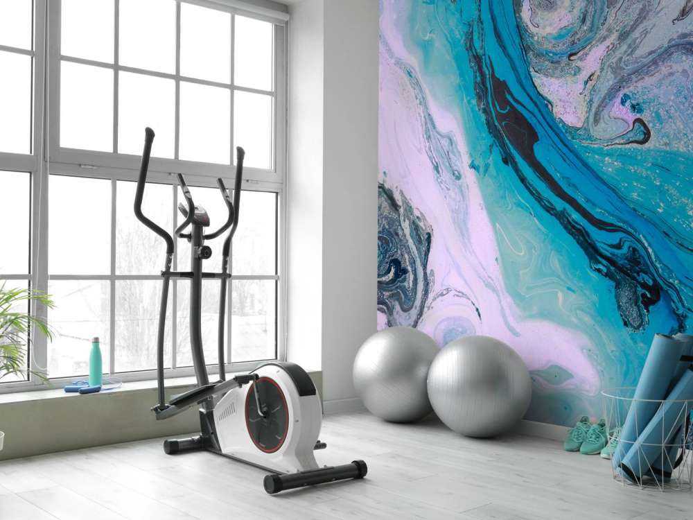 Kleurrijk verfmengsel