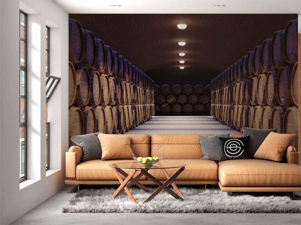 Wijnkelder in 3D