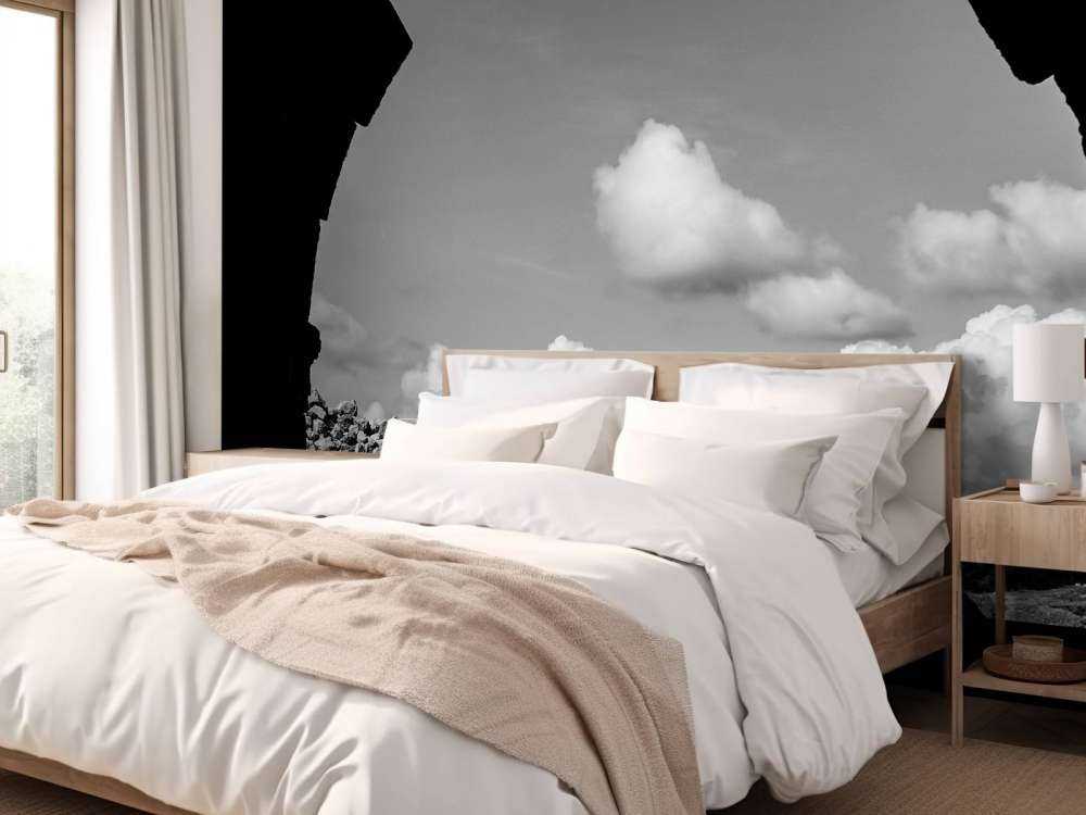 Patara Antique Theatre in zwart-wit