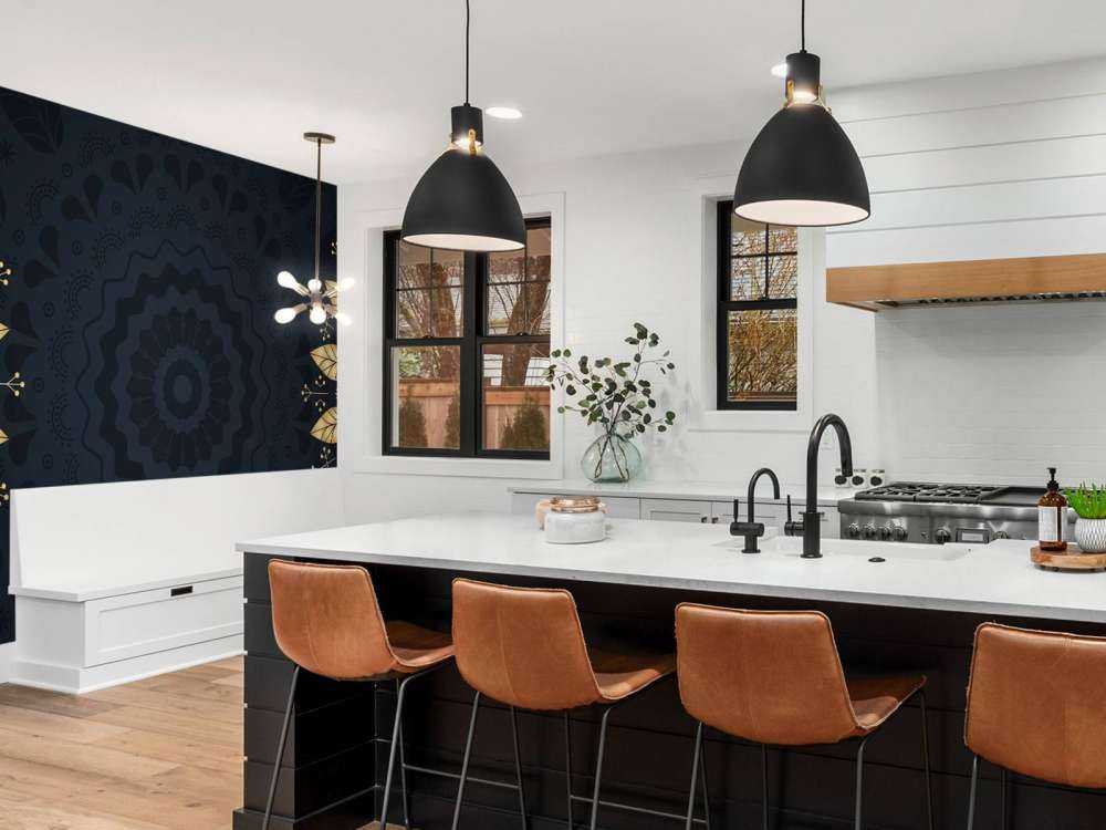 mandala's van bladeren