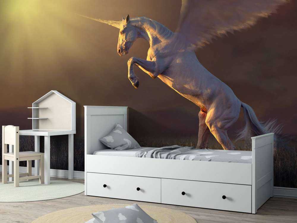 Unicorn met vleugels