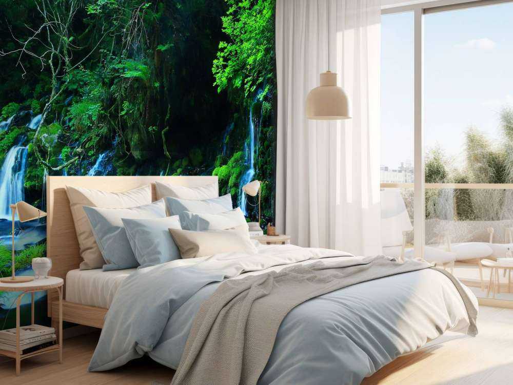 Watervallen in de jungle