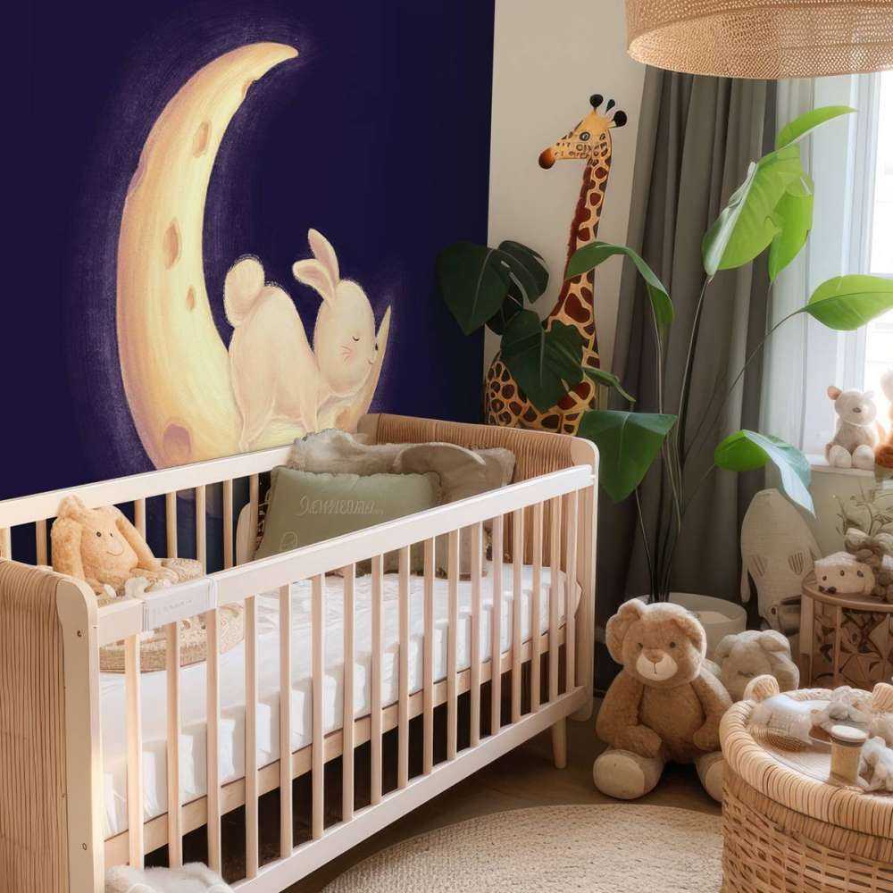 Konijntje op de maan