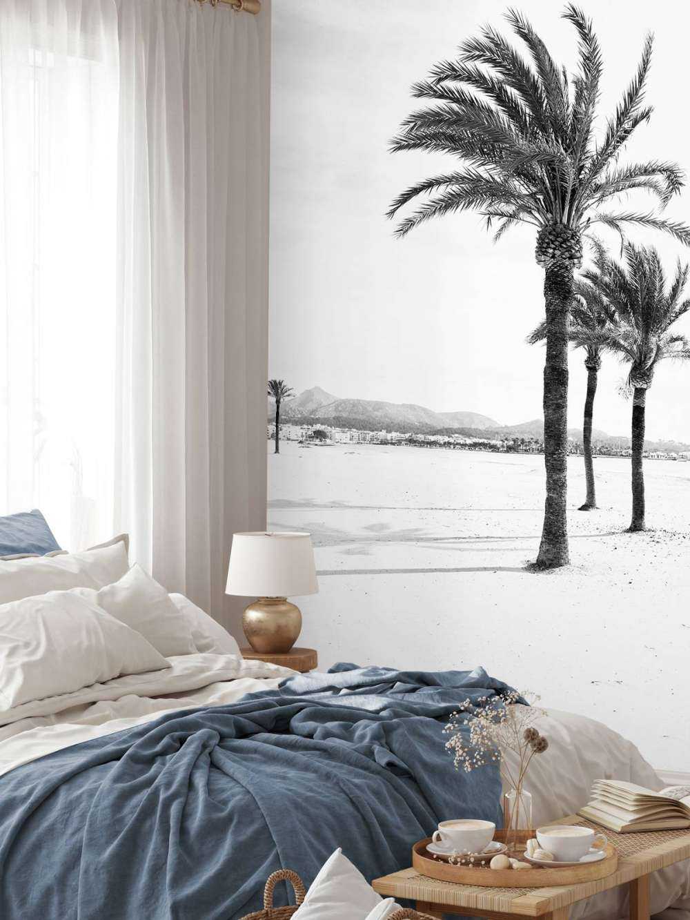 Palmbomen bij elkaar