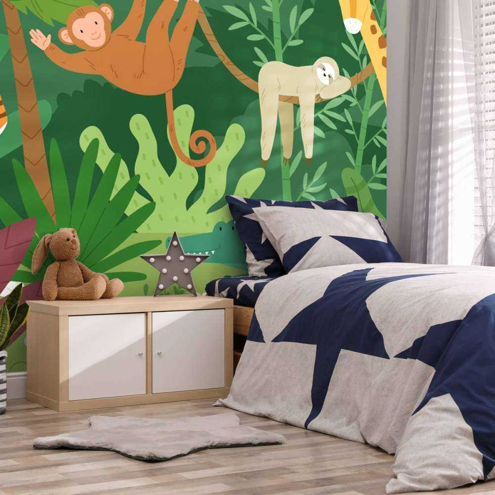 Blije jungle dieren
