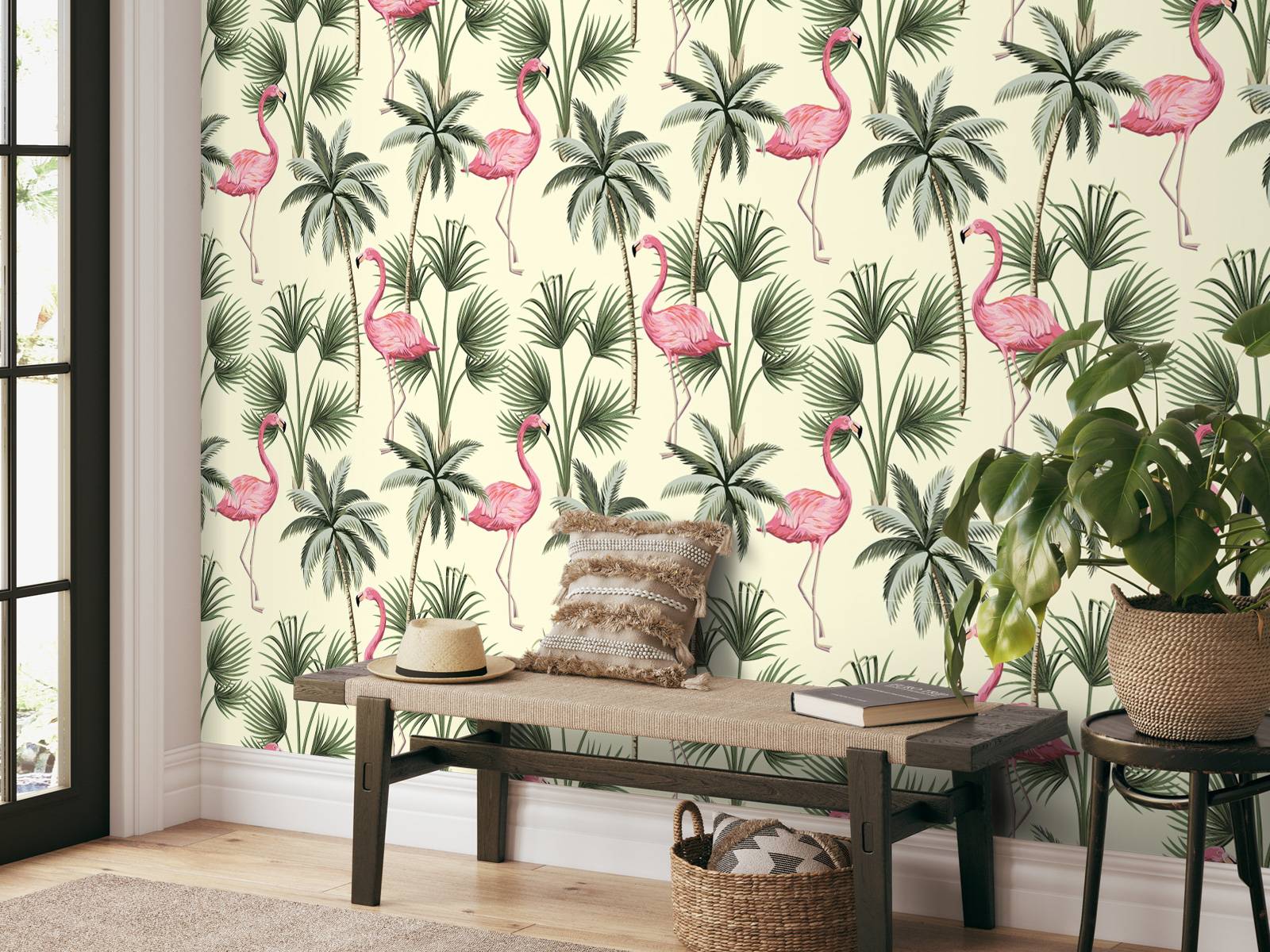 Flamingo patroon