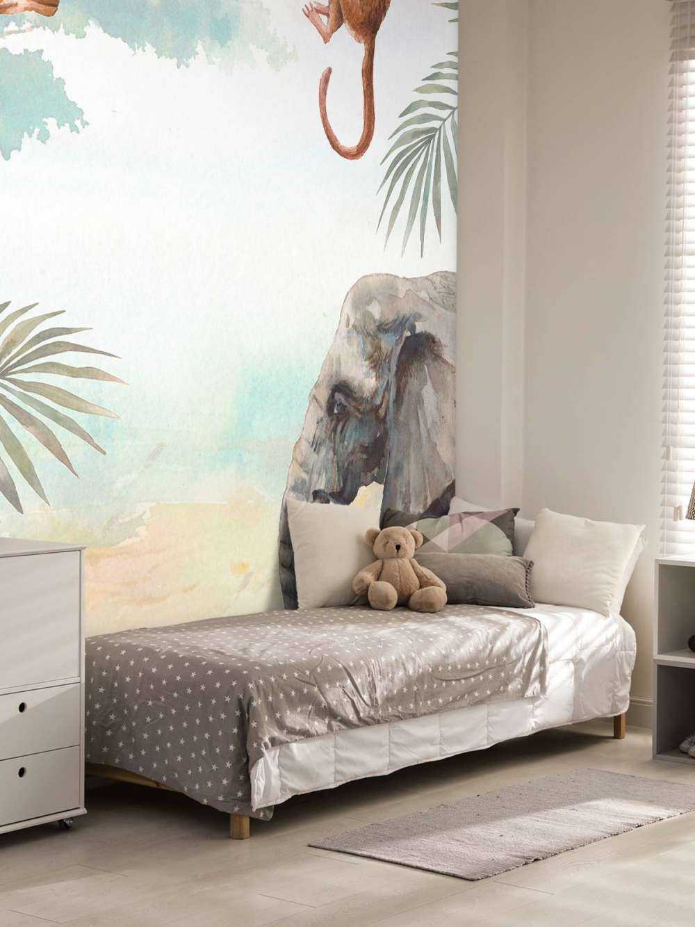 Water geverfde dieren