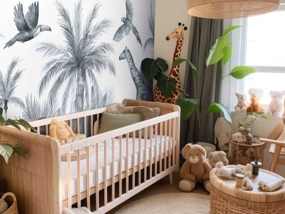 Vintage jungle dieren