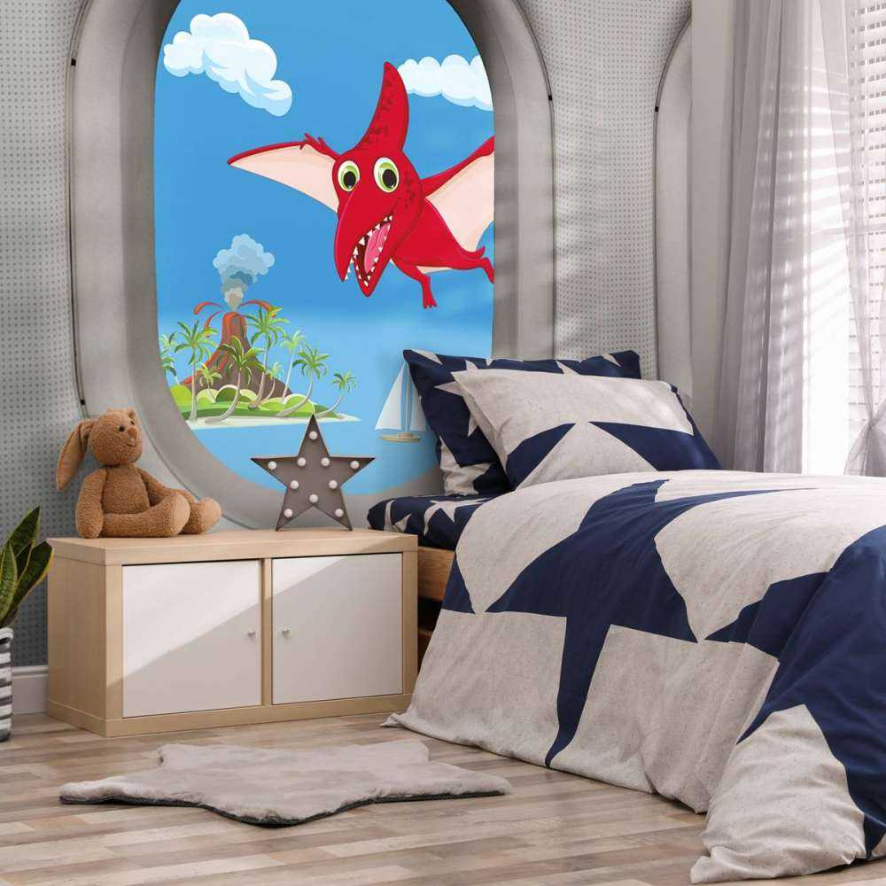 De dino vlucht