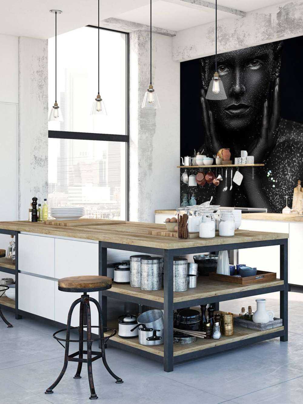 Vrouw met glitters
