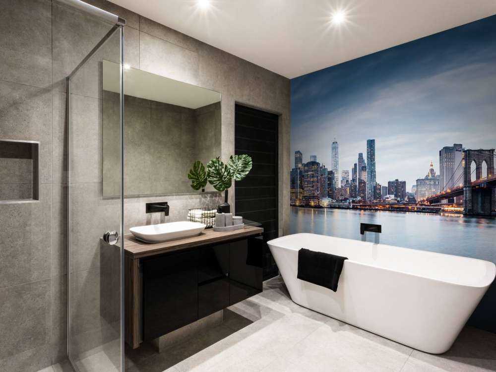 New York City zonsondergang