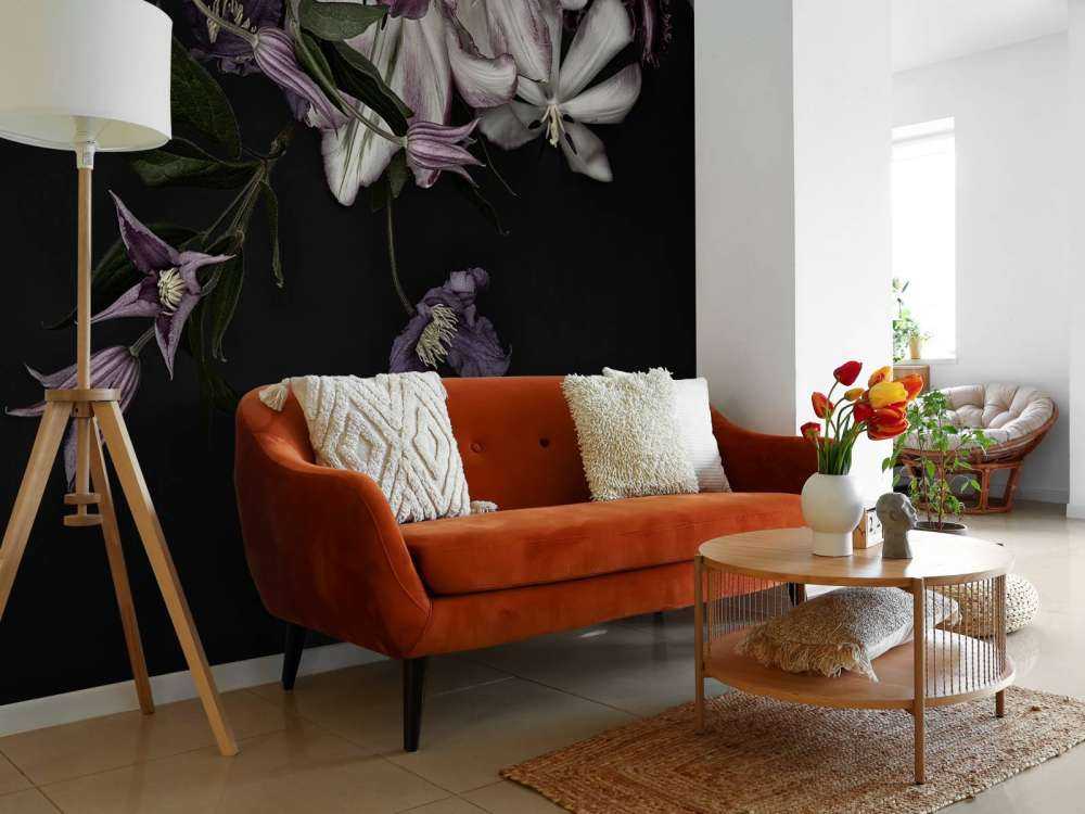 Bloemen muur