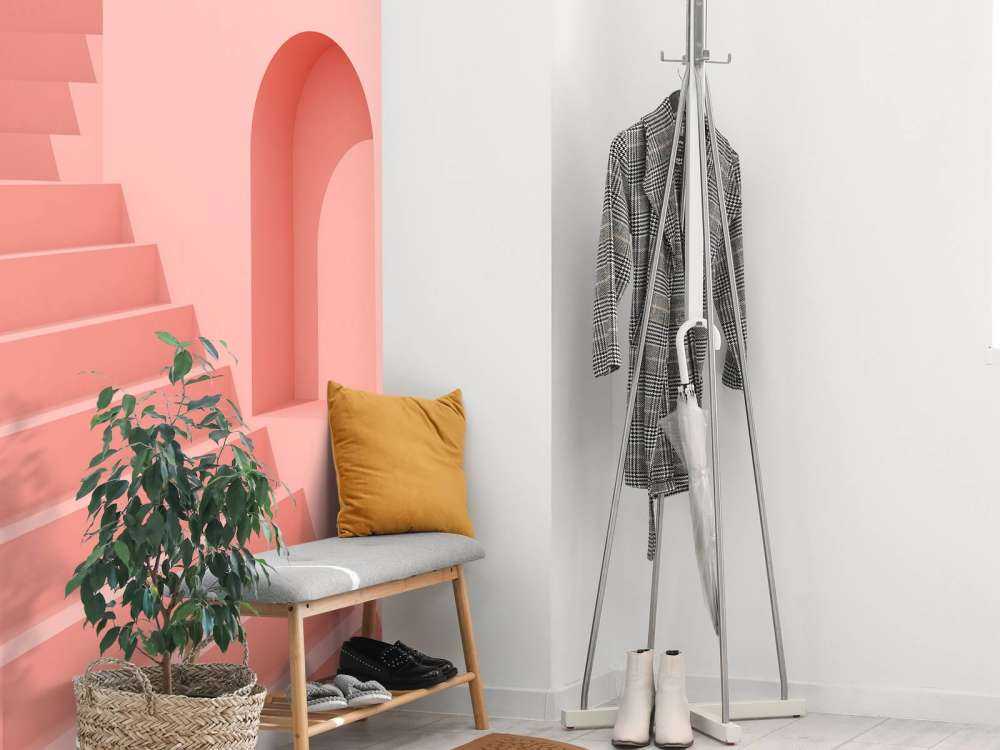 Roze gebouw