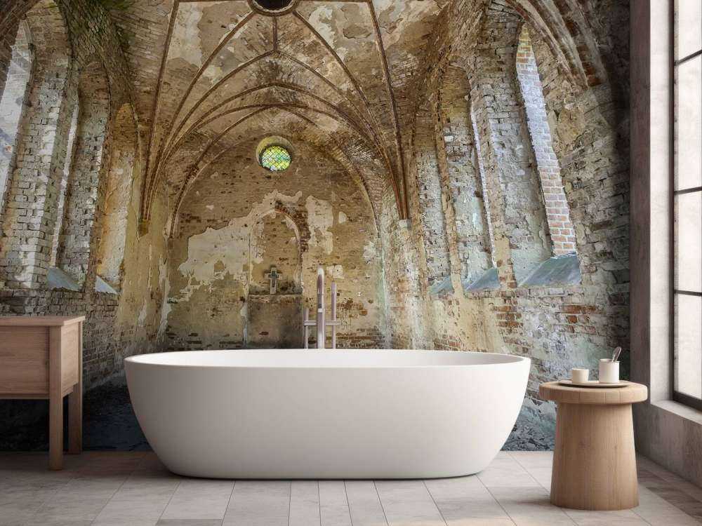 Binnenkant oude kerk