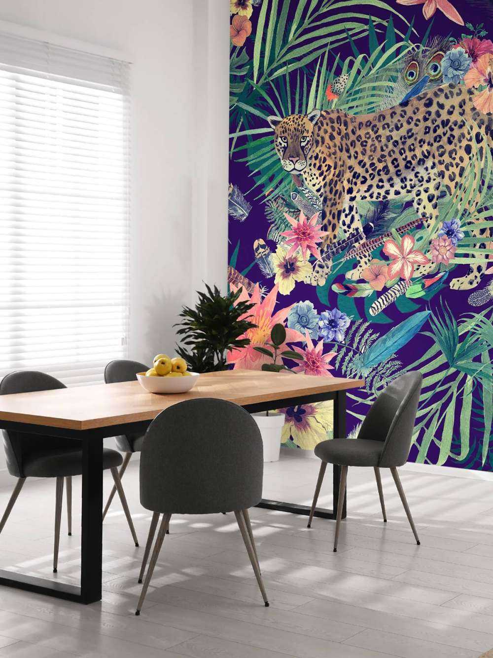 Jungle print met luipaarden